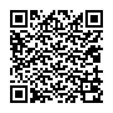 QR-koodi puhelinnumerolle +12019020002