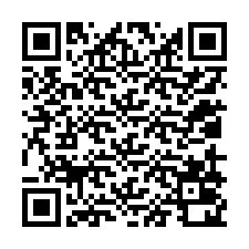 QR код за телефонен номер +12019020708