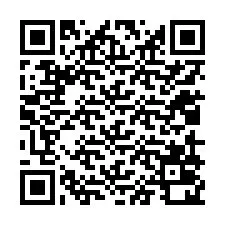 QR-код для номера телефона +12019020712