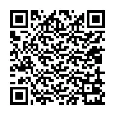 QR-koodi puhelinnumerolle +12019021016