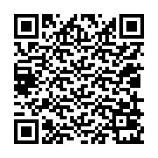 QR-code voor telefoonnummer +12019021328