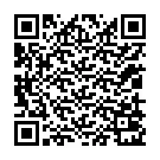 QR-код для номера телефона +12019021341