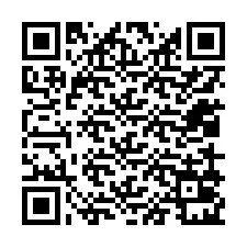 QR-koodi puhelinnumerolle +12019021487