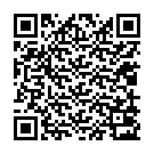 QR kód a telefonszámhoz +12019023122