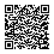 QR-koodi puhelinnumerolle +12019023128