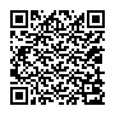 QR код за телефонен номер +12019023129