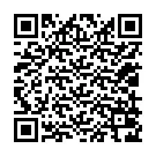 QR код за телефонен номер +12019026639