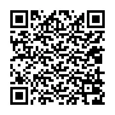 Kode QR untuk nomor Telepon +12019026642