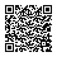 QR код за телефонен номер +12019026645