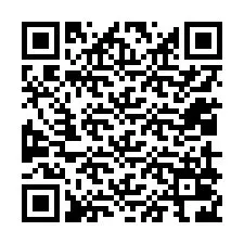 Código QR para número de teléfono +12019026647