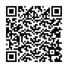 QR-koodi puhelinnumerolle +12019026652