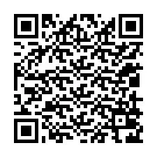 QR kód a telefonszámhoz +12019026654