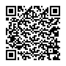 QR-koodi puhelinnumerolle +12019026662