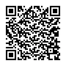 QR код за телефонен номер +12019028372