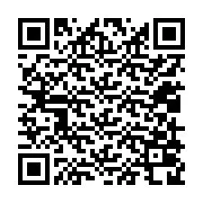 QR-koodi puhelinnumerolle +12019028373