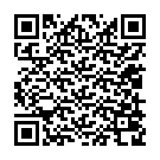 QR-koodi puhelinnumerolle +12019028376