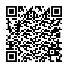 QR-koodi puhelinnumerolle +12019028398