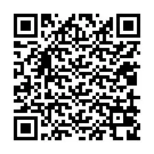 QR-Code für Telefonnummer +12019028412