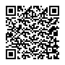 QR-koodi puhelinnumerolle +12019029075