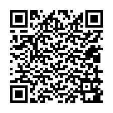 Kode QR untuk nomor Telepon +12019181477