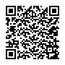 Código QR para número de telefone +12019183637