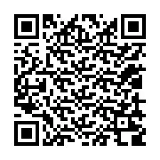 QR-koodi puhelinnumerolle +12019208159