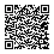 QR-koodi puhelinnumerolle +12019227037