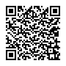 QR-koodi puhelinnumerolle +12019261026