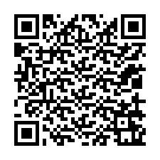 QR-koodi puhelinnumerolle +12019261905