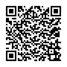 QR kód a telefonszámhoz +12019262209