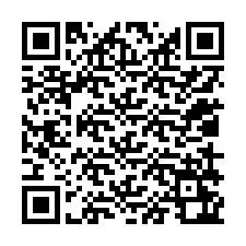 Código QR para número de telefone +12019262688