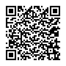 Kod QR dla numeru telefonu +12019265543