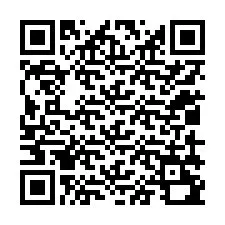 QR-code voor telefoonnummer +12019290454