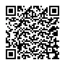 QR Code pour le numéro de téléphone +12019294058