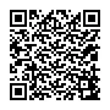 Kode QR untuk nomor Telepon +12019443611