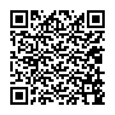 QR-koodi puhelinnumerolle +12019544572