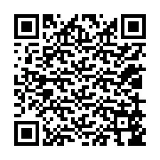 QR-code voor telefoonnummer +12019546499