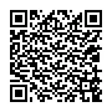 Código QR para número de teléfono +12019549028