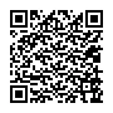 QR-koodi puhelinnumerolle +12019566963