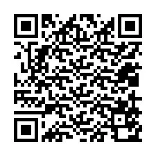 QR-код для номера телефона +12019570717