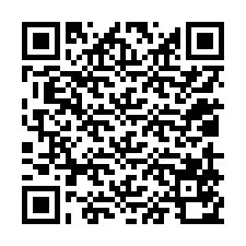 Código QR para número de teléfono +12019570718