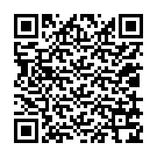 Código QR para número de teléfono +12019724498