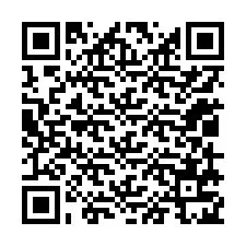 QR код за телефонен номер +12019725575