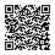 QR код за телефонен номер +12019726042