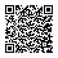 Código QR para número de teléfono +12019726336