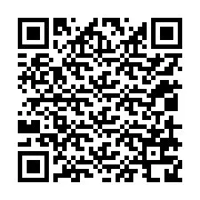 QR код за телефонен номер +12019728950