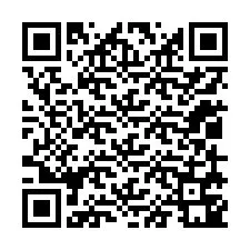 QR-код для номера телефона +12019741075