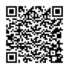 Kod QR dla numeru telefonu +12019742324