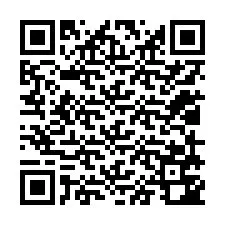 QR Code สำหรับหมายเลขโทรศัพท์ +12019742329