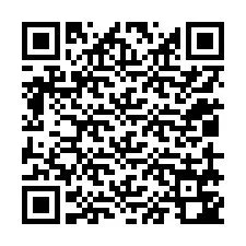 QR-code voor telefoonnummer +12019742414